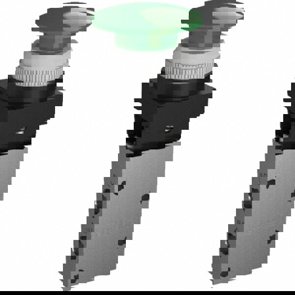 Mechanically Operated Valve: Push Button